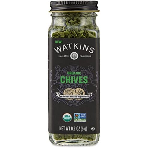 Watkins Chives - 2 Oz, Case of 3 - Premium Quality Herb for Culinary Creations