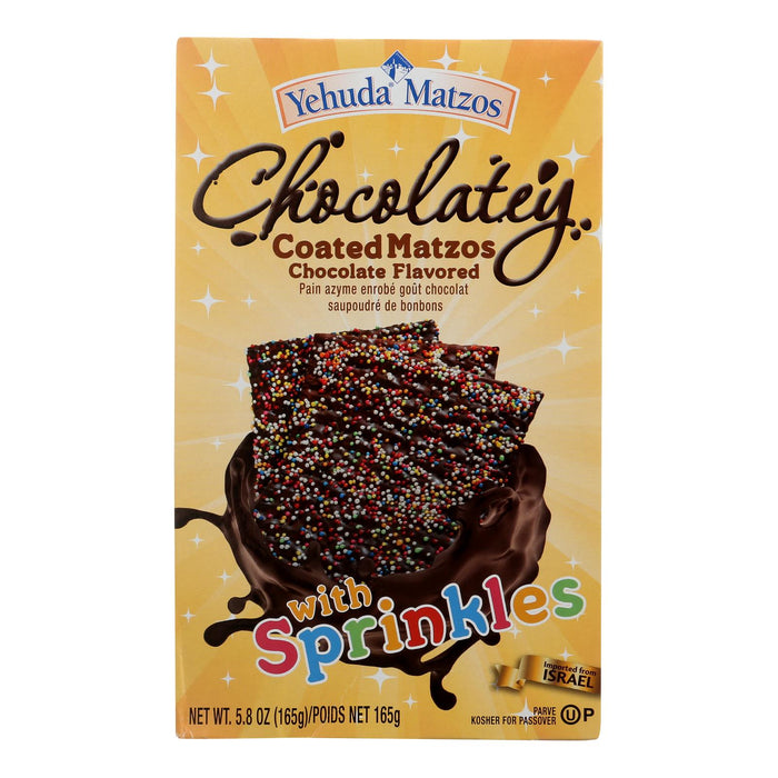 Yehuda Chocolatey-Coated Matzoh (Pack of 12) - 5.8 Oz