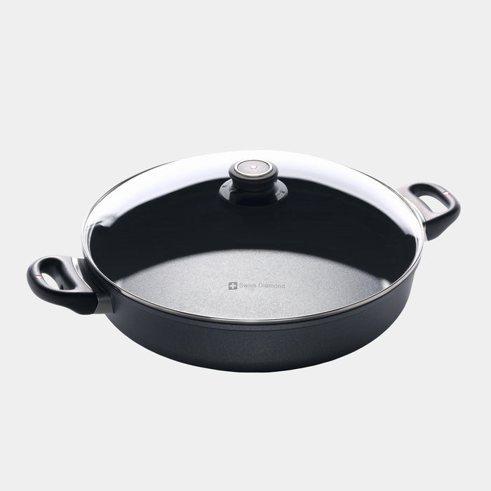 HD Nonstick Sauteuse with Glass Lid - Induction