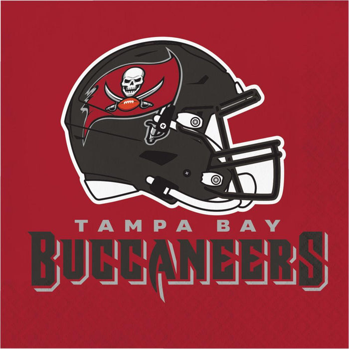 Bulk Tampa Bay Buccaneers Luncheon Napkins (192 per Case)