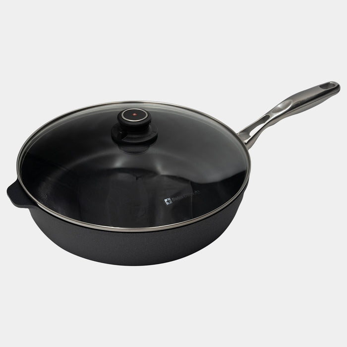 HD Nonstick Saute Pan with Glass Lid - Induction