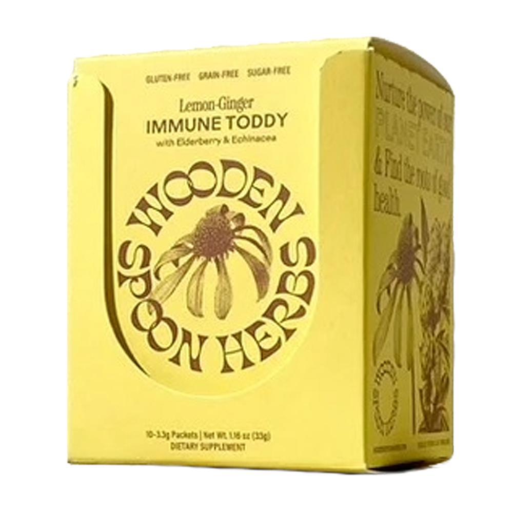 Wooden Spoon Herbs - 'Immune Toddy' Lemon-Ginger Sachets (10CT ...