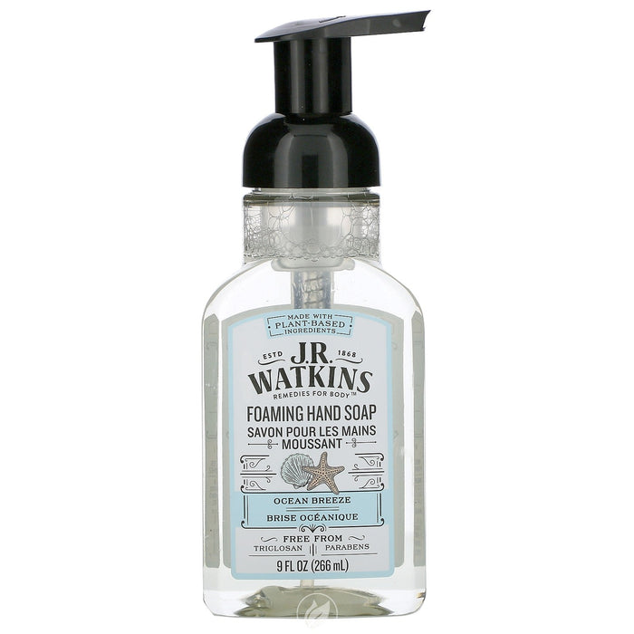 J.R. Watkins Ocean Breeze Foaming Hand Soap (3-Pack, 9 Fl Oz)