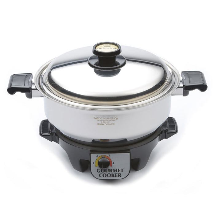 6 Quart Gourmet Slow Cooker Set