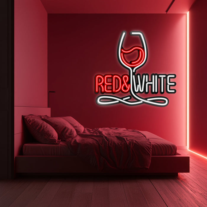 Wine Metal Neon Wall Art- LN0042
