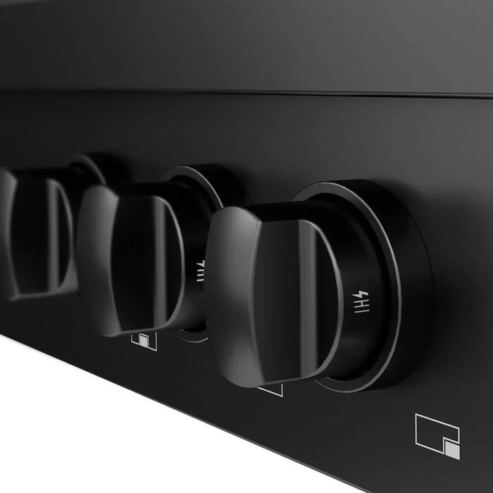 ZLINE 36" Paramount Gas Rangetop Black Stainless Steel SRTB-36