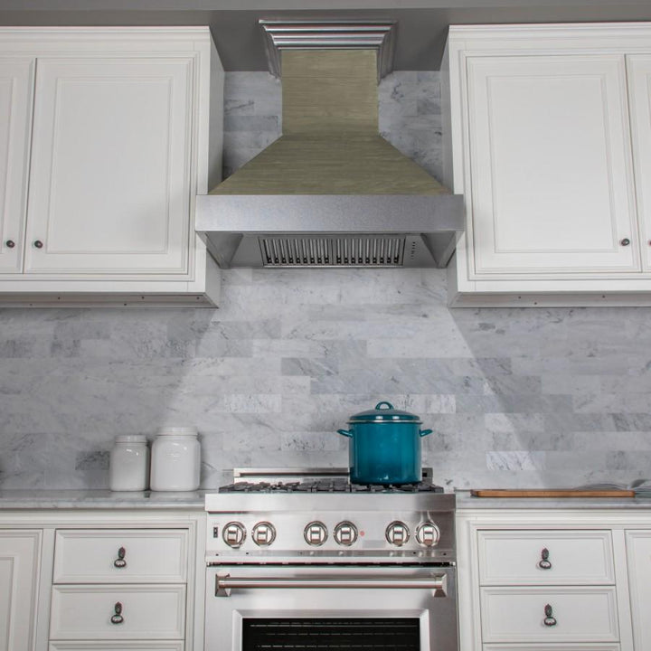 ZLINE Wooden Wall Range Hood - Thumbnail 4