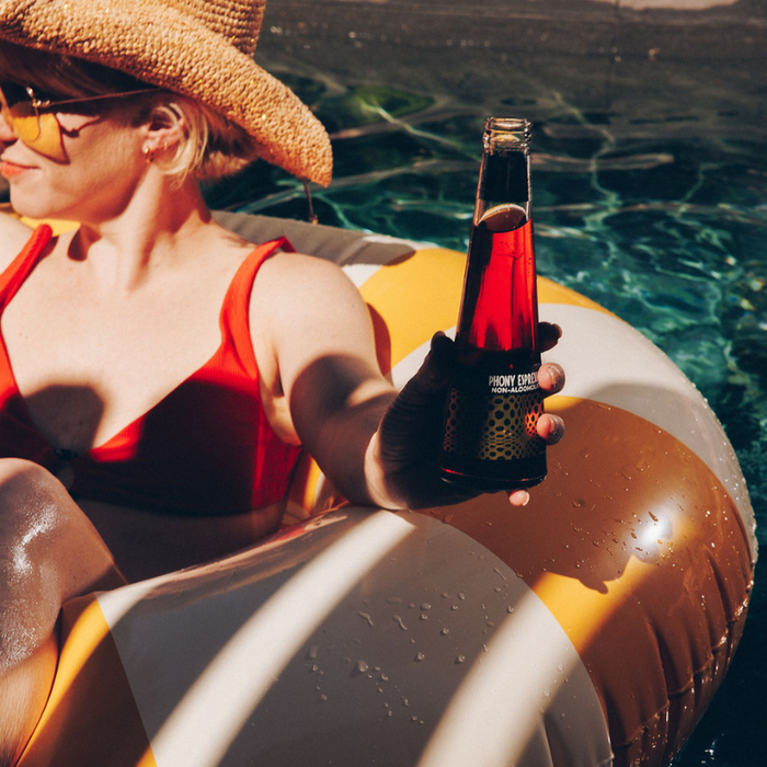 Non-Alcoholic Phony Espresso Negroni®.