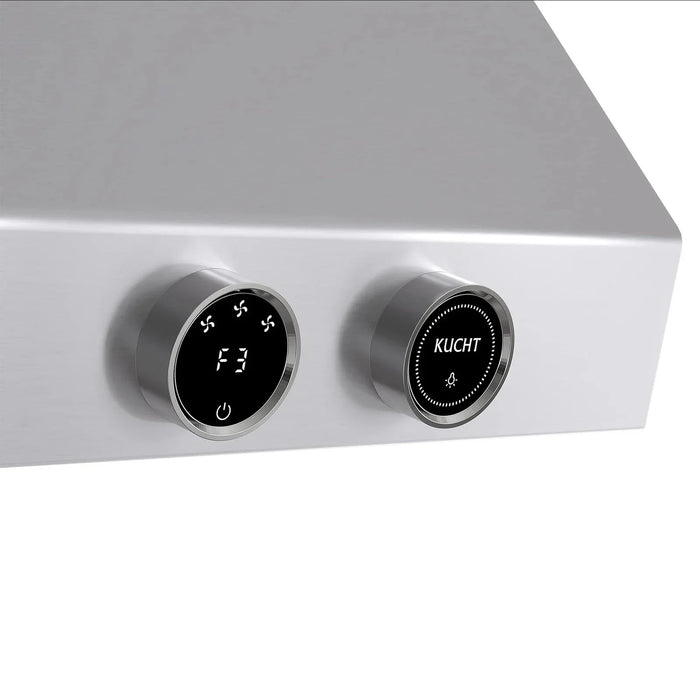 Kucht 36" Ducted Under Cabinet Range Hood Stainless Steel with Digital Controls KRH360-SS