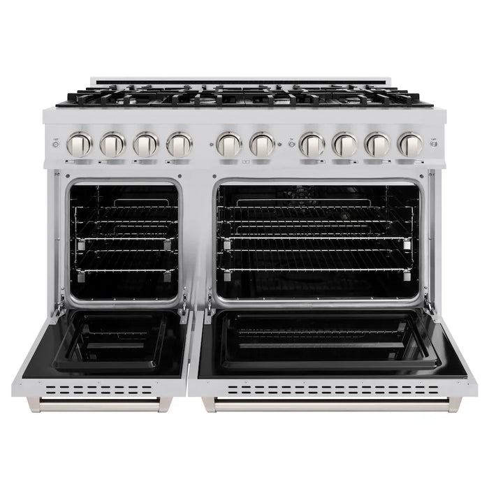 ZLINE 48"Classic Gas Range, Convection Gas Oven, Stainless Steel, CGR48