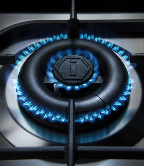 ILVE Majestic II 40" Dual Fuel, Natural Gas, Freestanding Range, Blue Grey, Brass Trim UMD10FDQNS3BGG