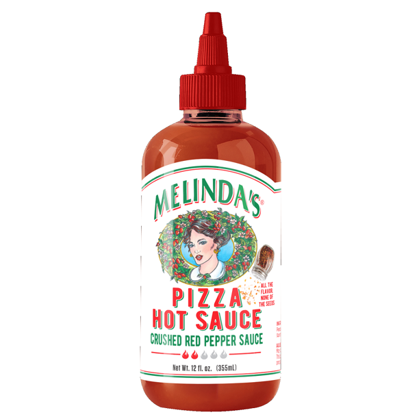 Melinda's Pizza Hot Sauce, 12 oz (Pack of 6)