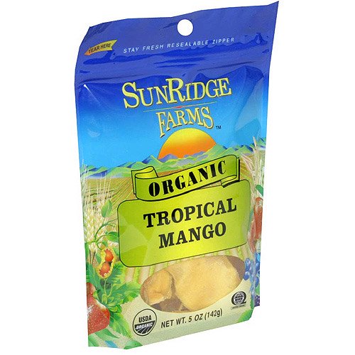 Sunridge Farms Dried Mango Slices - 5 Oz, Pack of 12