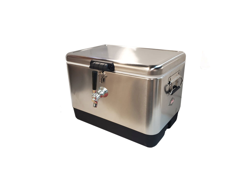 70' All SS304 Contact Single Faucet Stainless Jockey Box