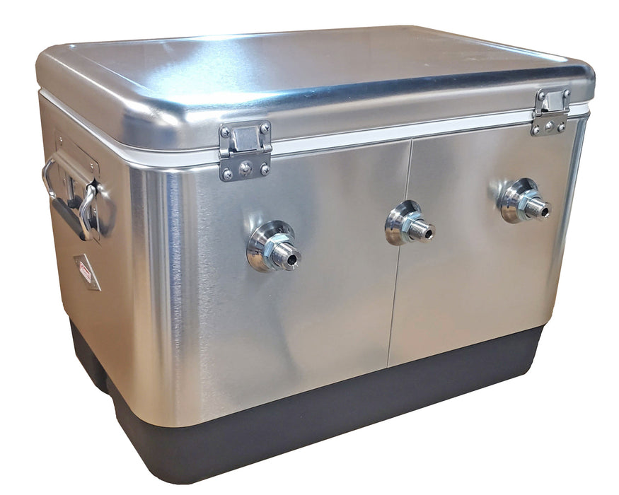 70' All SS304 Contact Triple Faucet Stainless Jockey Box