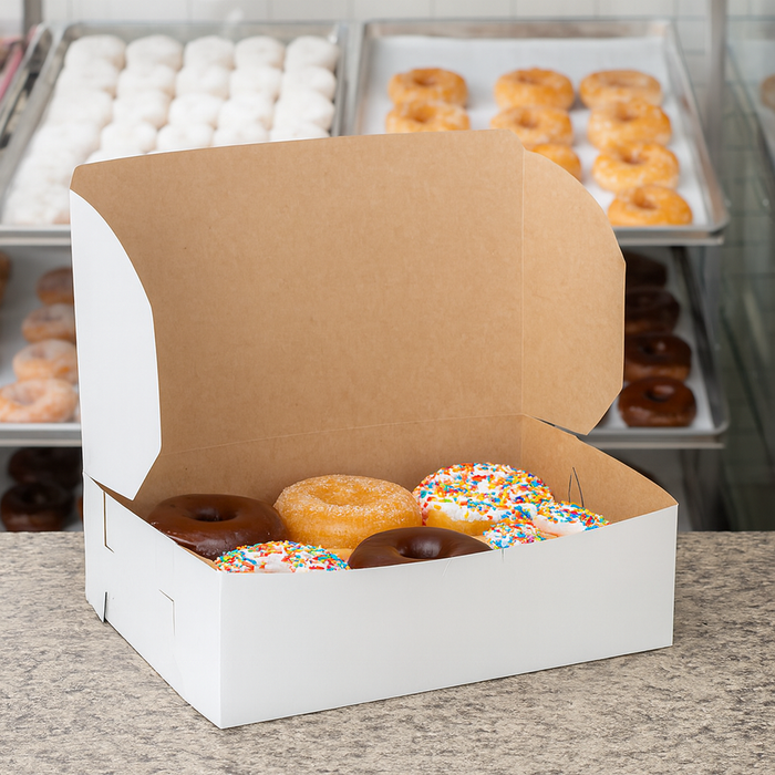 Cake Box - Med 1/4 sheet 14.5x10.5x5