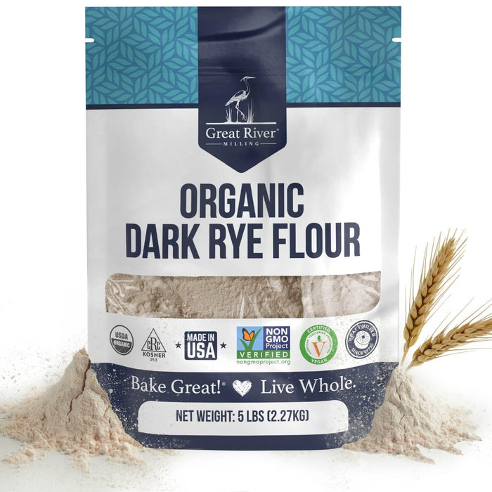 Organic Dark Rye Flour