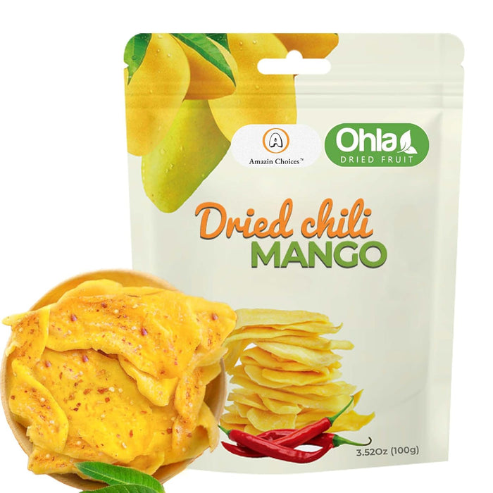 Amazin Choices Dried Chili Mango, 3.5 oz.