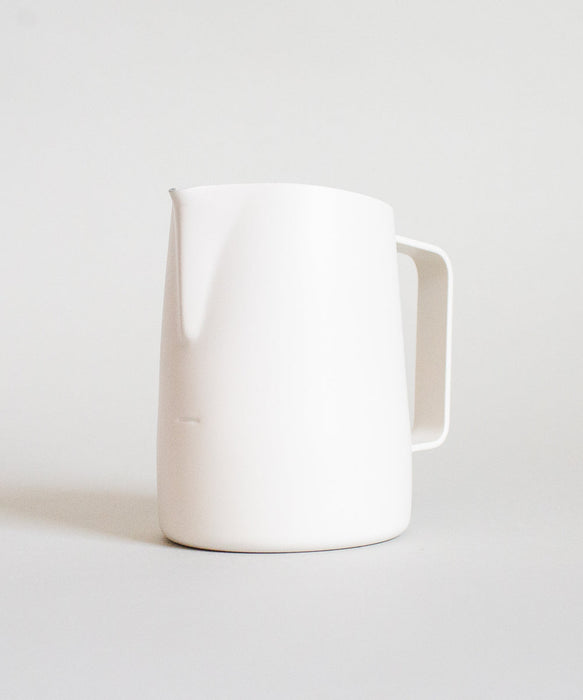 15oz Latte Art Pitcher with Narrow Spout in Matte White