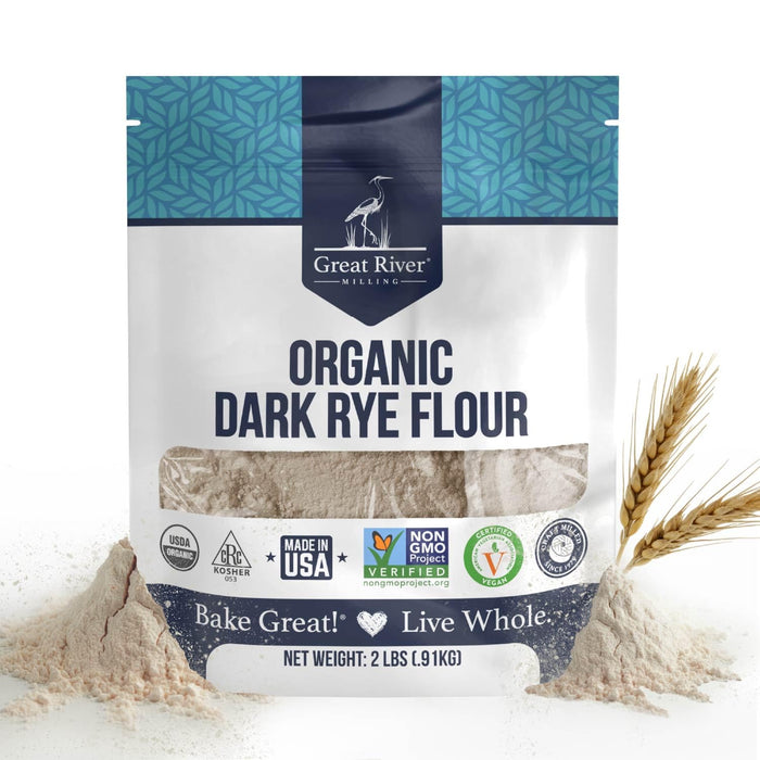 Organic Dark Rye Flour