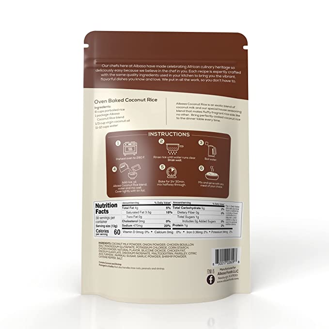 Coconut Rice Seasoning