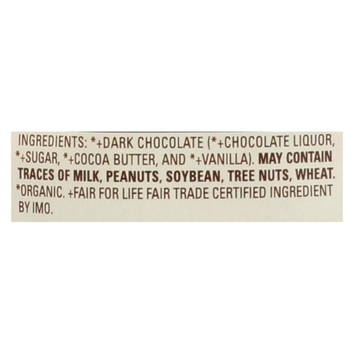 Lake Champion Chocolates Organic Dark Chocolate, 5.9 Oz (Pack of 12)