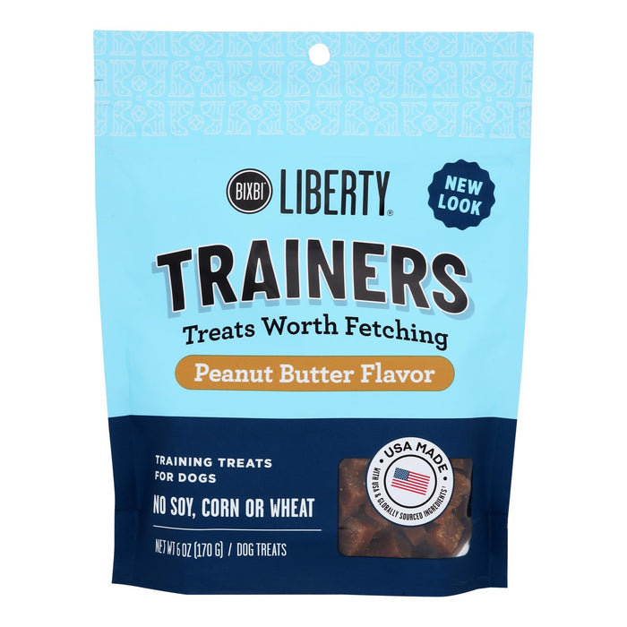 Bixbi Peanut Butter Training Treats for Dogs (8-Pack of 6 oz)