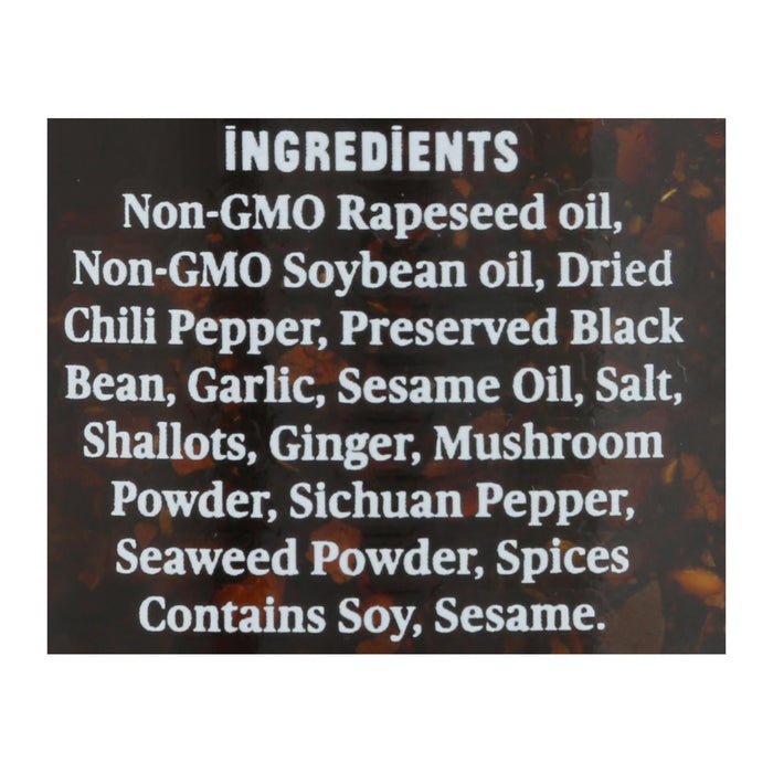 Fly By Jing - Sauce Sichuan Chili Crisp - 6 Oz, Case of 6