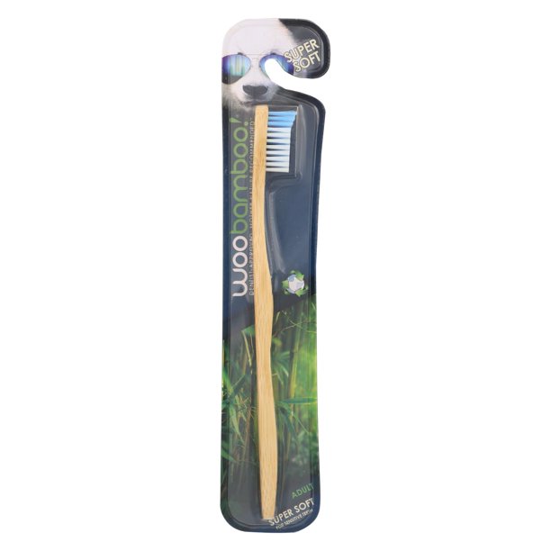 Woobamboo Super Soft Adult Toothbrush - 12ct Pack