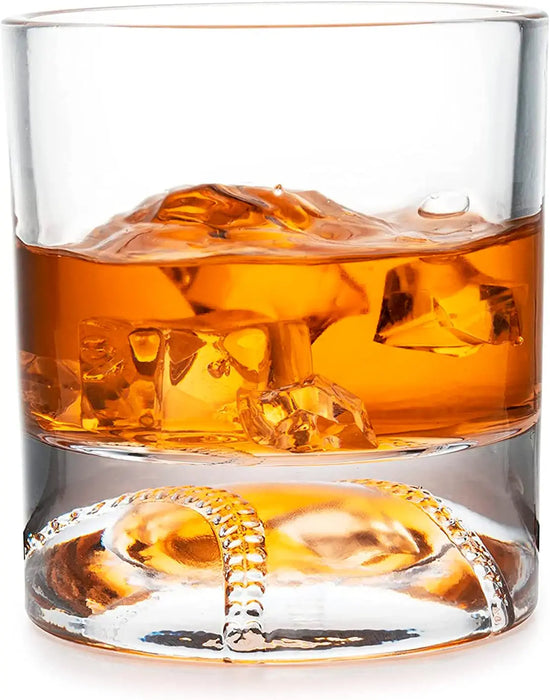 Baseball Whiskey Glass - 12oz Whiskey Glass by The Wine Savant - Perfect for Any Occasion, Baseball Lovers, Baseball Gifts, Baseball Themed Party, Baseball Birthday Gift Set (1)