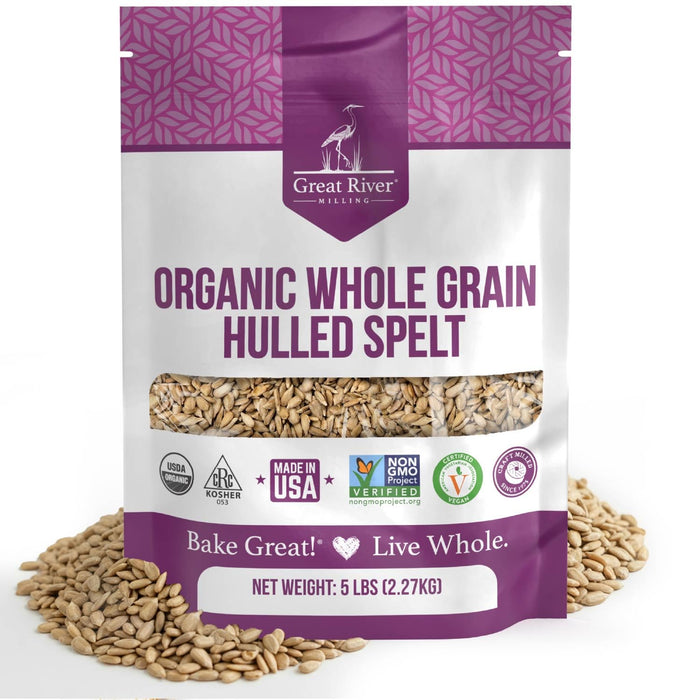 Organic Hulled Spelt Berries
