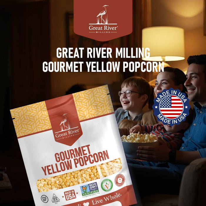 Gourmet Yellow Popcorn Kernels