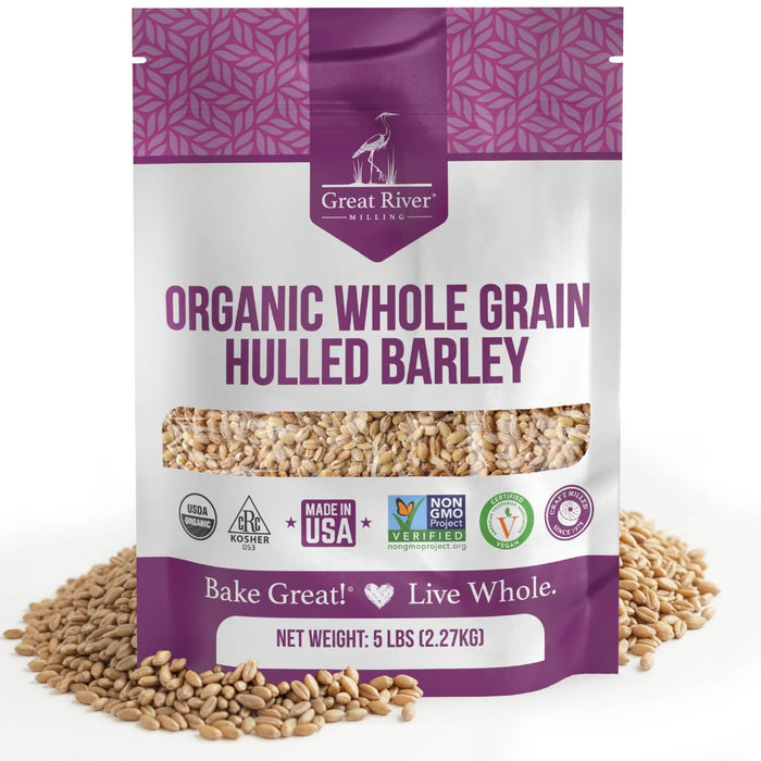 Organic Hulled Barley