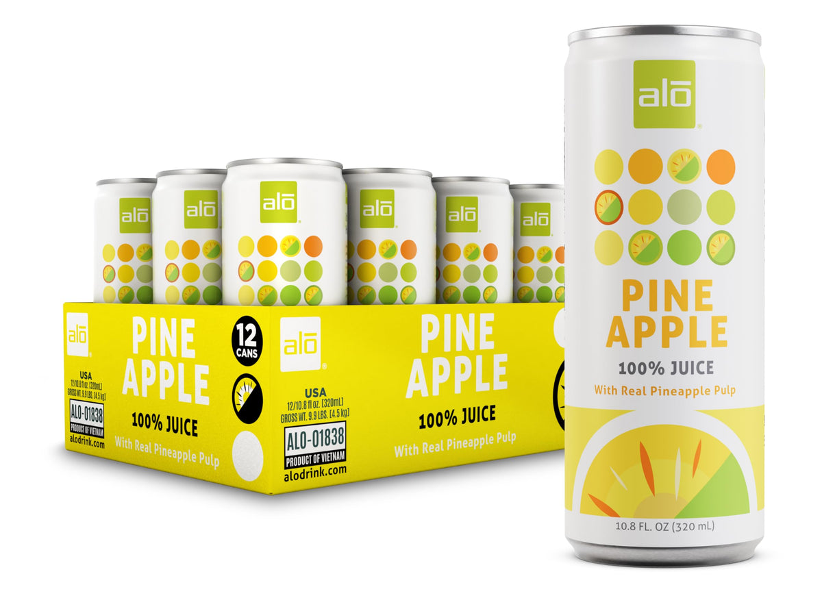 alo florida Alo - Pineapple Juice 10.8 fl oz (12 Pack)