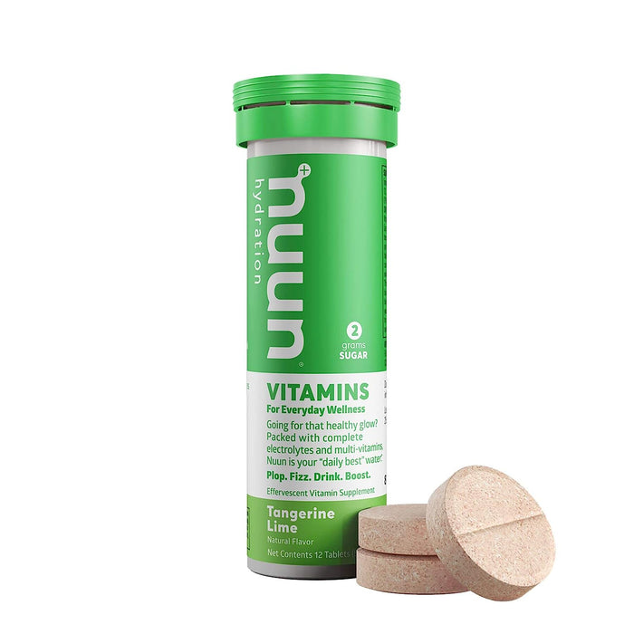 Nuun Vitamins Drink Tab  - Tangerine & Lime (Pack of 8 - 12 Tabs)