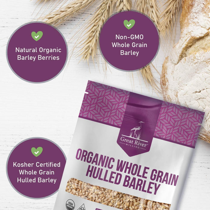 Organic Hulled Barley