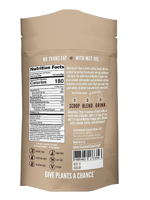 Salted Caramel Frappe - Dairy Free