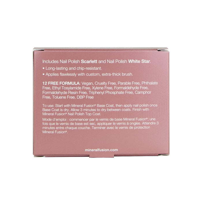 Mineral Fusion Long-Lasting Nail Polish Duo