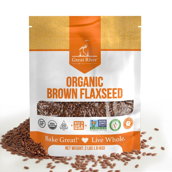 Organic Brown Flaxseed