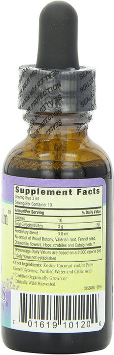 Herbs for Kids Valerian Super Calm 1 Fl Oz: Nerve Support Dietary Supplement | Promotes Normal Activity and Sleep