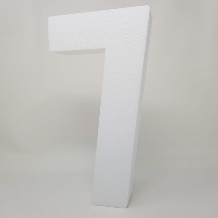Foam Numbers and Shapes - 6", 12" and 24" Tall
