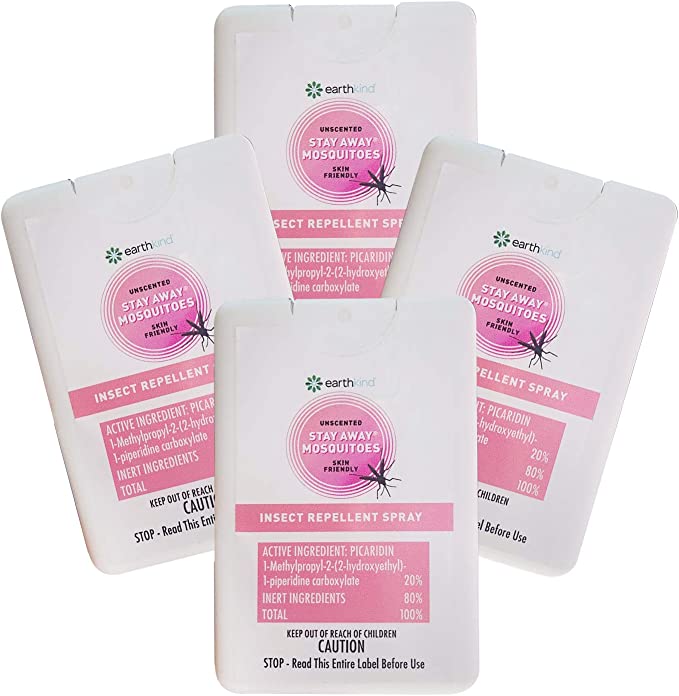 Stay Away By Earthkind - 12 Pack 4 Oz Mosquito Spray Counter Display