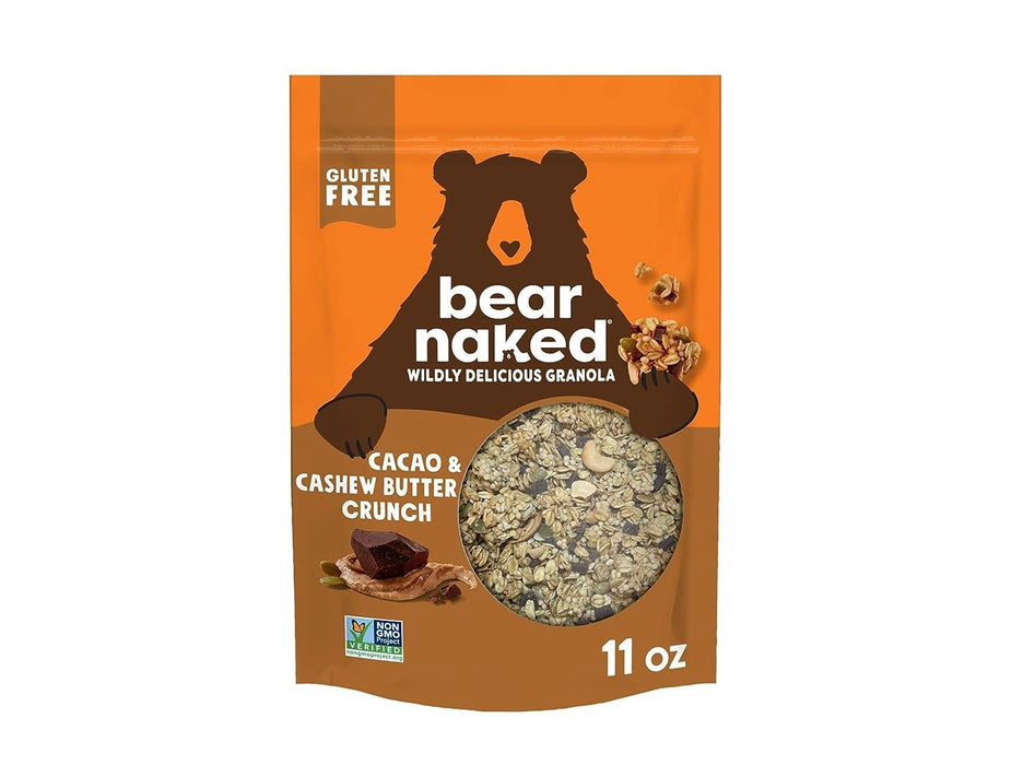 Bear Naked Granola - Cacao Cashew Butter Crunch, 11 Oz. (Pack of 6)