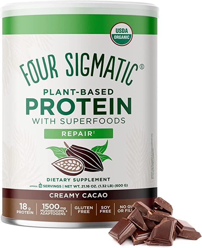 Four Sigmatic Cacao Protein Powder - Plant Based