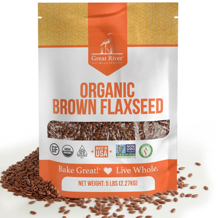 Organic Brown Flaxseed