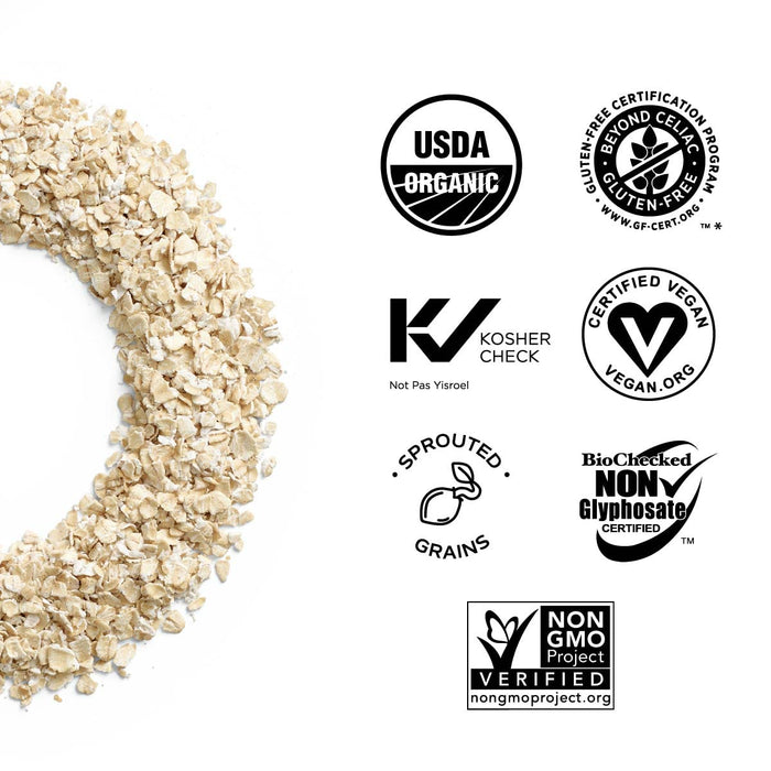 One Degree Organic Sprouted Quick Oats (Pack of 4 - 24 Ounces)
