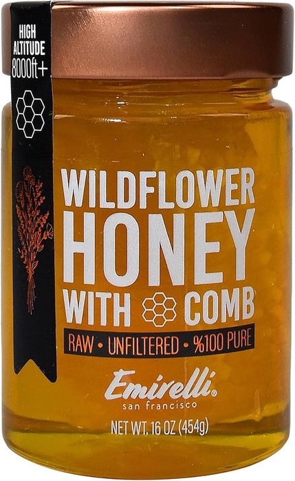 Emirelli - Wildflower Honey, 16 oz (Pack of 6) - Gluten-Free Turkey Origin