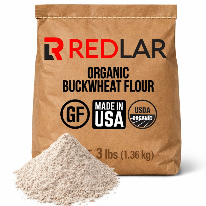 Redlar Fine Organic Buckwheat Flour