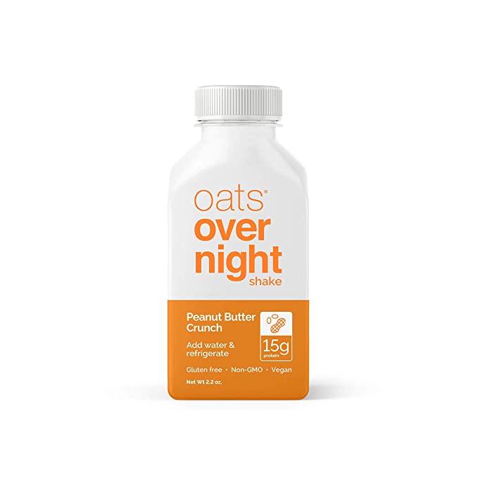 Oats Overnight Shake Ovrnt Oat, Peanut Butter Crunch, 2.2 Oz, 5 Count