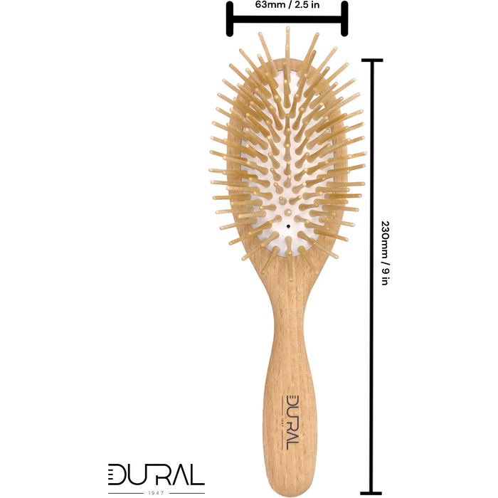 Dural Cushion Brush with Extra Long Wooden Pins